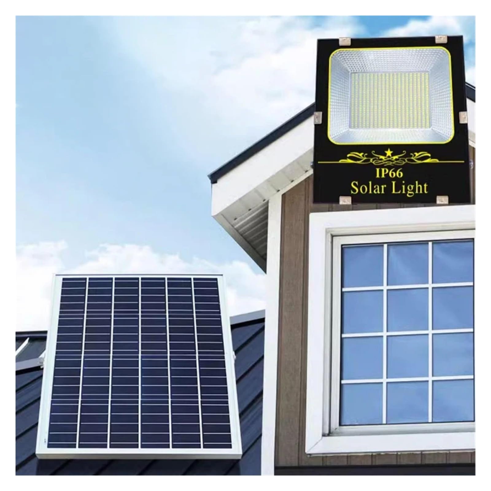 Lampa solarna zewnętrzna, Lampa słoneczna LED 2000W ścienna ulica SolarLED lampa halogenowa zewnętrzny wodoodporny do ścieżki ogrodowej reflektor krajobrazowy
