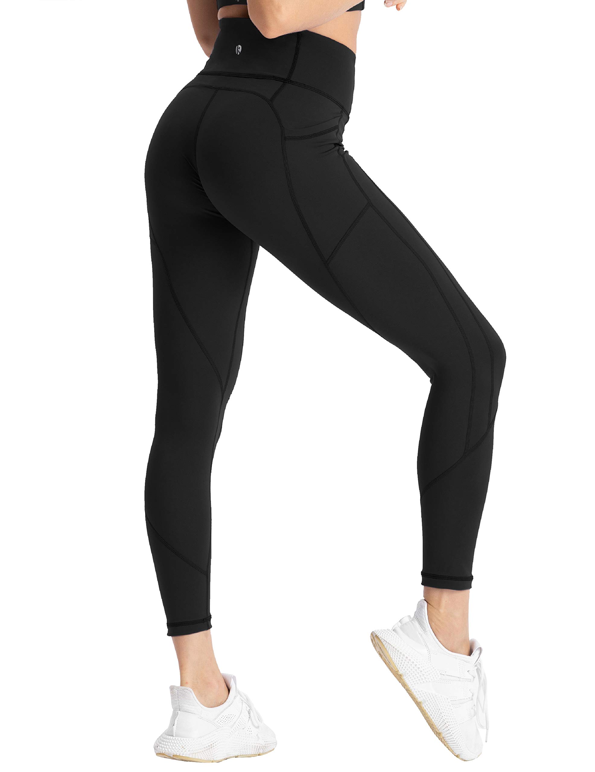 coastal rose Women's Yoga Pants 7/8 