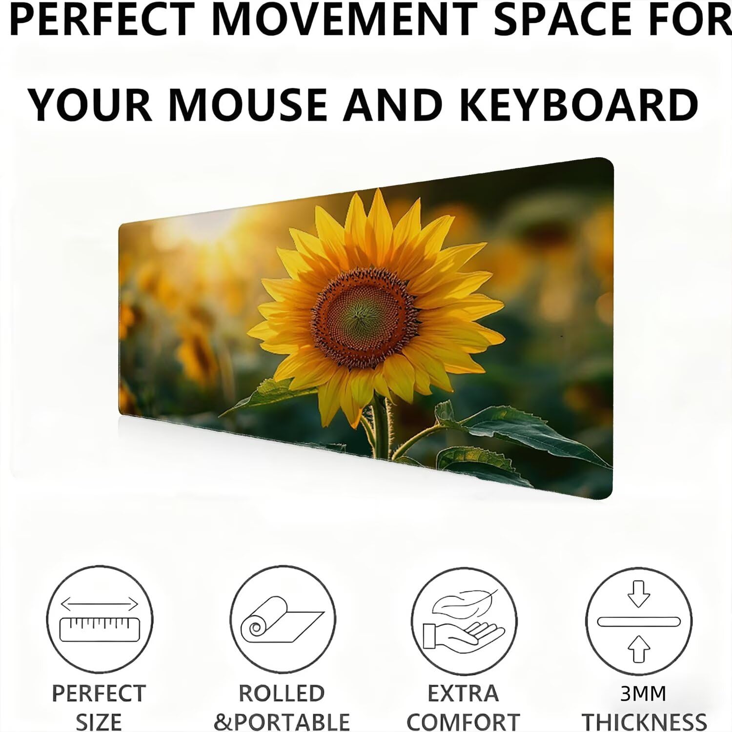 Podkładka pod mysz, podkładka pod mysz XXL 1200 x 600 podkładka pod mysz dla graczy, wodoodporna gumowa podstawa, duża podkładka pod mysz do gier na biurko zszyte krawędzie wodoodporna antypoślizgowa