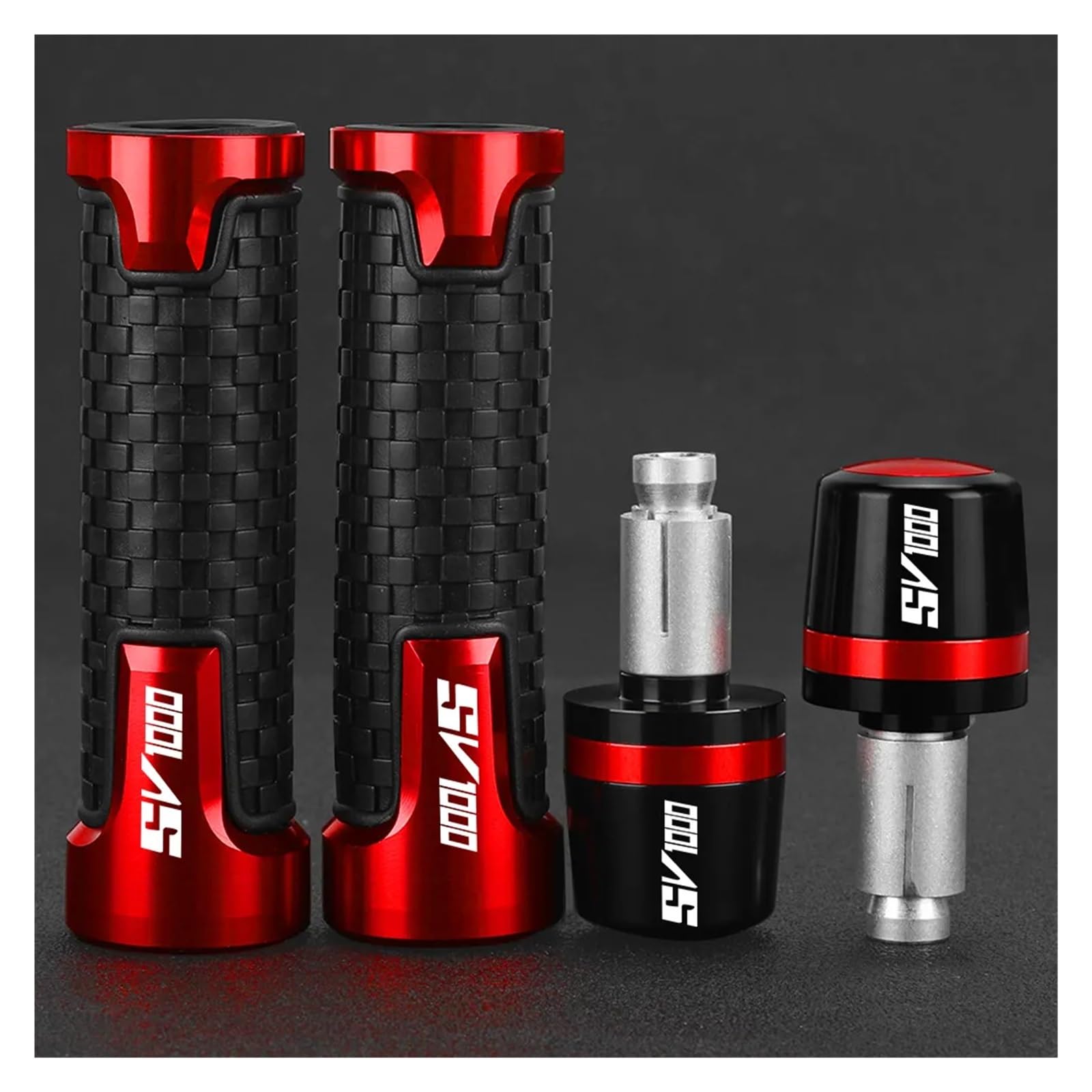 Motorrad-Knaufgriff-Abdeckungen Für Su@&zuki SV1000 SV1000S SV 1000 S 2003-2008 2007 2006 2005 2004 Motorrad Lenker Griffe Griff Grip Enden Stecker Slider Kappen