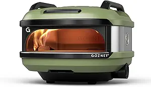 Gozney Tread Portable Pizza Oven, Olive, Propane Gas, makes 12" pizza