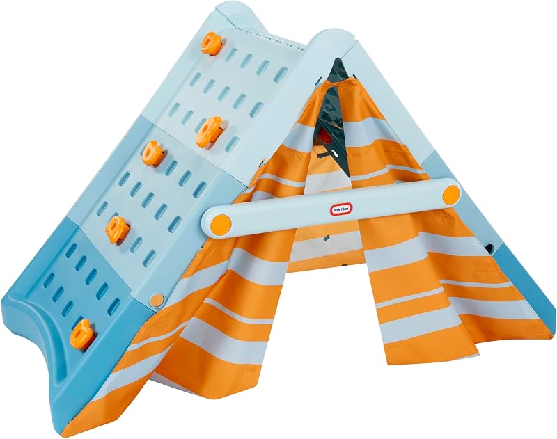 Campin’ & Climb Wall, Active Play Climbing Wall and Tent, for Boys and Girls Ages 3+ Years