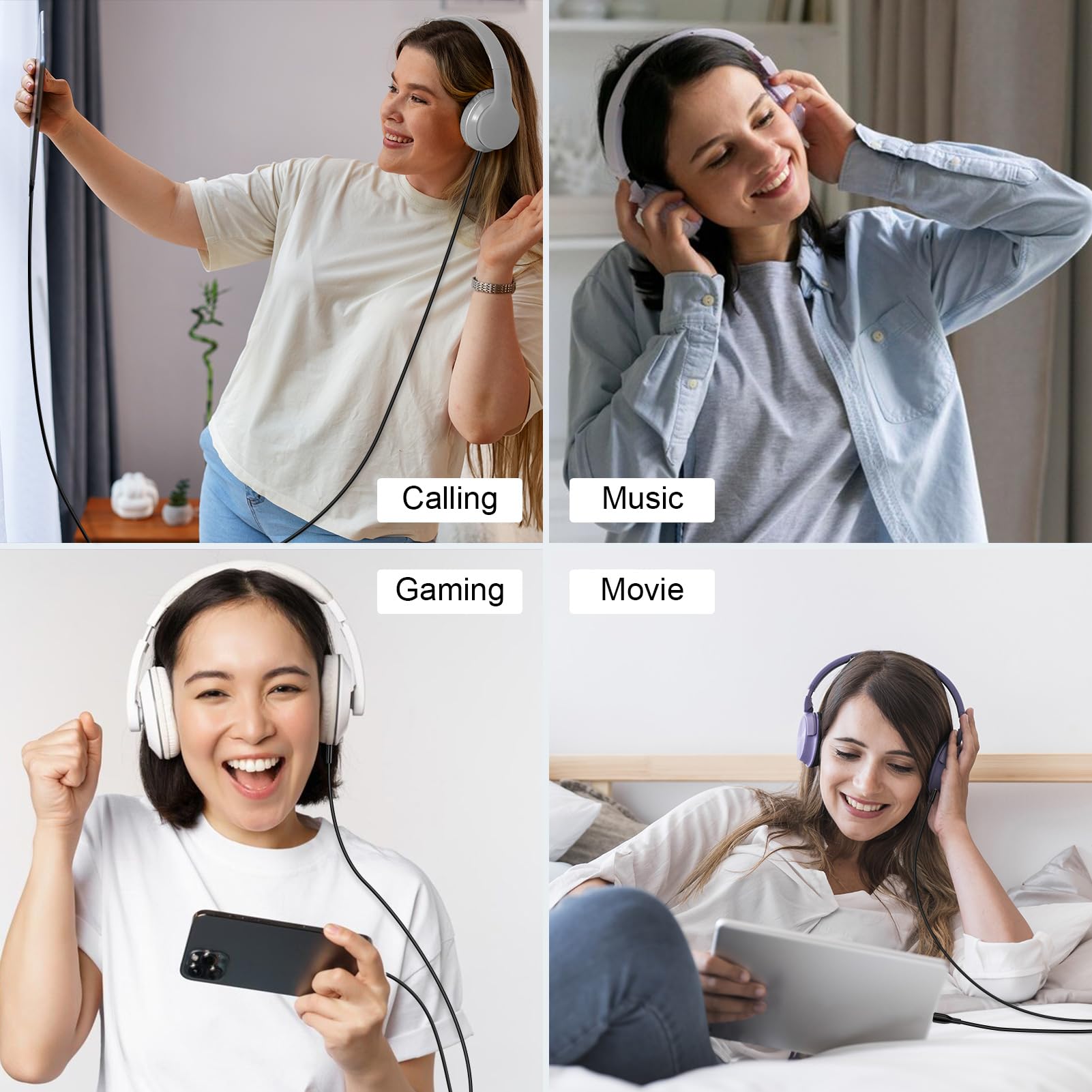 Cable USB C a conector auxiliar de audio Samsung de 3,5 mm, tipo C a conector de auriculares de 3,5 mm, cable estéreo de coche para Galaxy S25 Ultra S25 Edge Plus A17 A16 5G A35 S24 FE S23 S22 S21 Z