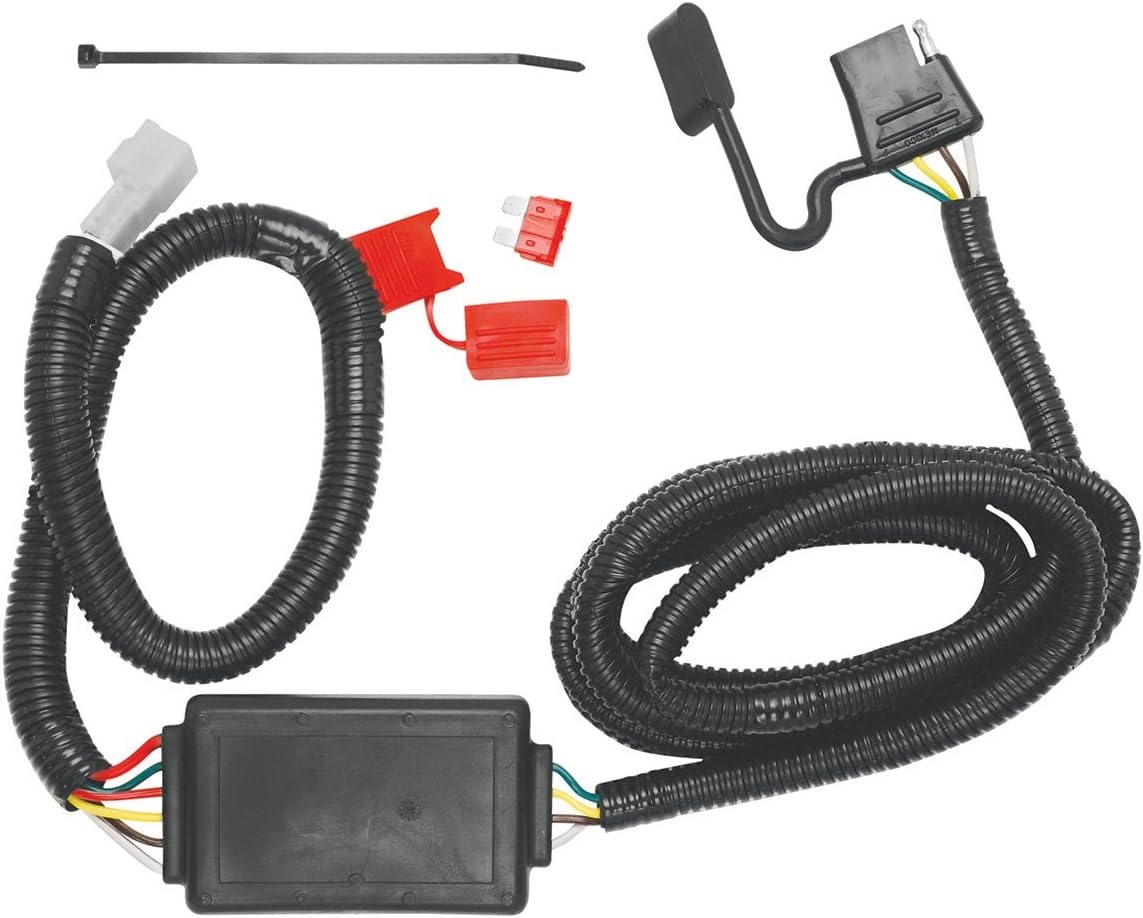 TEKONSHA T-One® T-Connector Harness, 4-Way Flat, Compatible with Select Subaru B9 Tribeca, Forester, Legacy, Outback, Tribeca