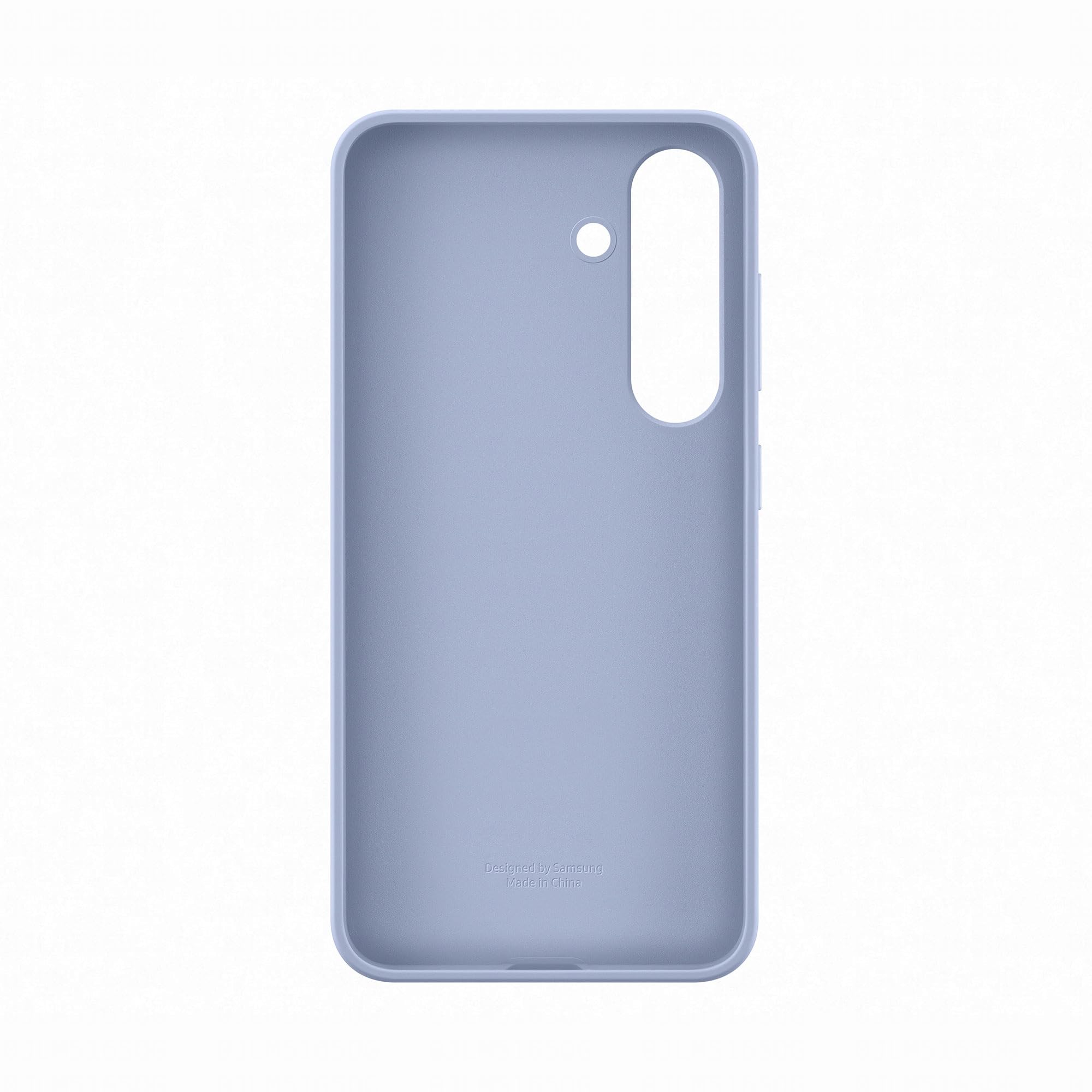 SAMSUNG Silicone Case cover colorata in silicone per Galaxy S25, Light Blue