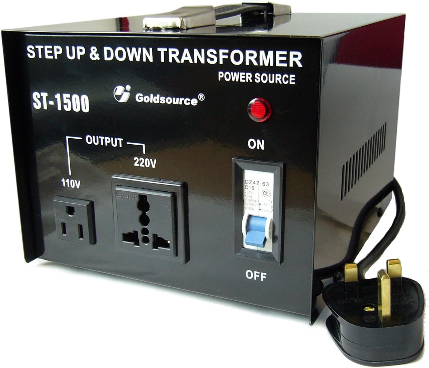 Goldsource ST-1500 1500 Watt Step Down/Up Voltage Converter