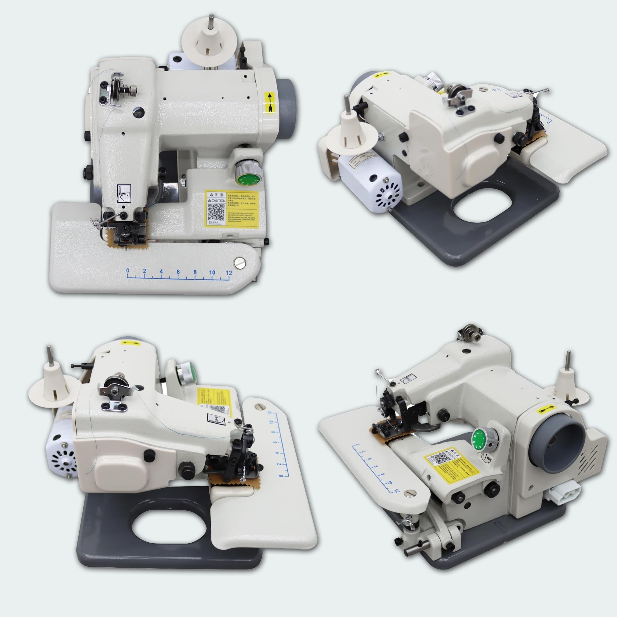 Máquina de coser de punto ciego de escritorio, 3-8 mm, RM-500, máquina de coser de modista con dobladillo con alteraciones, for puños, partes inferiores holgadas, dobladillos de vestidos, cortinas