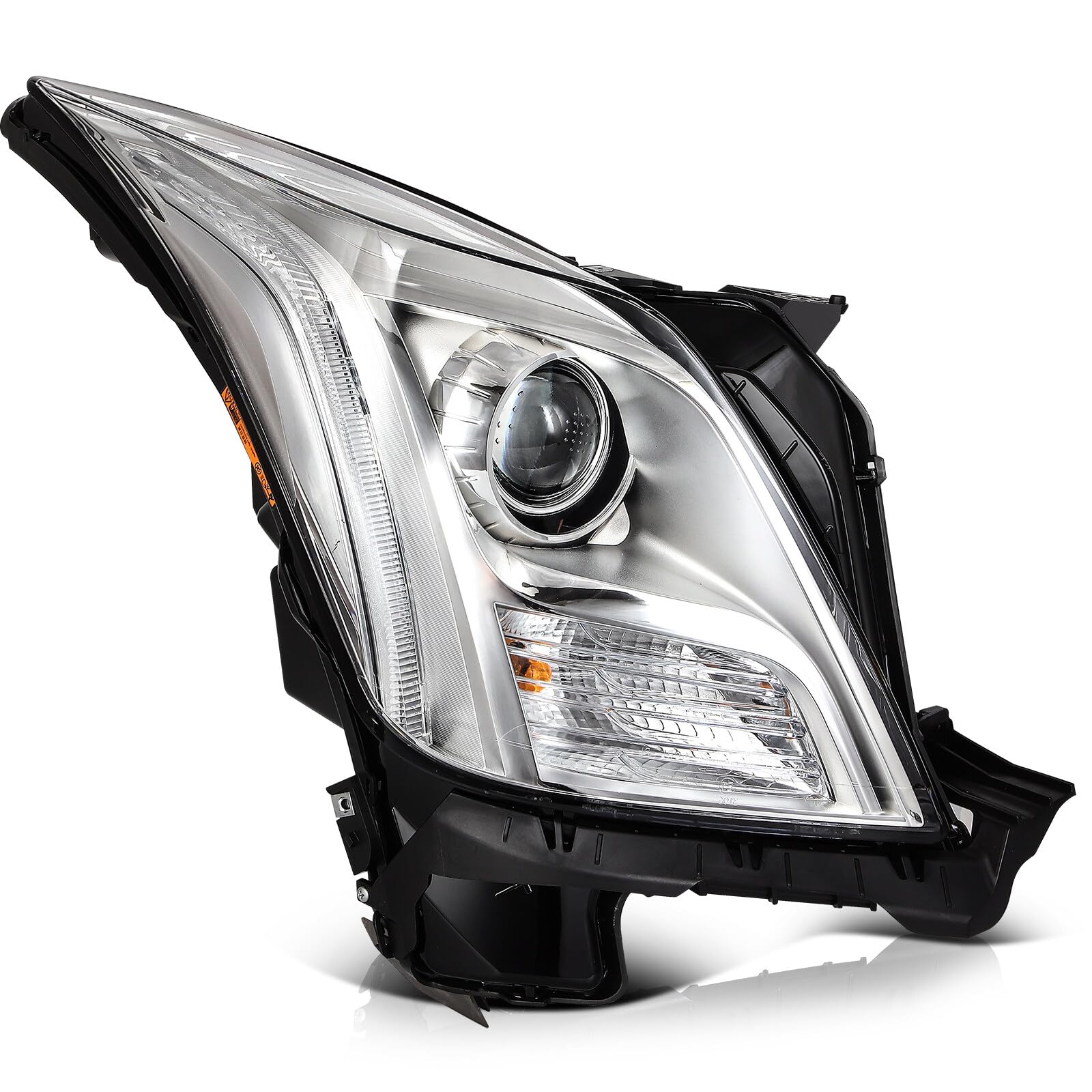 Photo 1 of ***PARTS ONLY***NON FUNCTIONAL***
LBRST Headlight Fit 2013-2017 for XTS Chrome Housing Titanium Right Headlight Assembly GM2503374