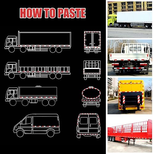 Miniatura 6 de Homelove Dot-C2 Cinta reflectante roja blanca de 2 pulgadas Ruban Reflecteur cinta autocollant cinta reflectante de seguridad al aire libre cinta