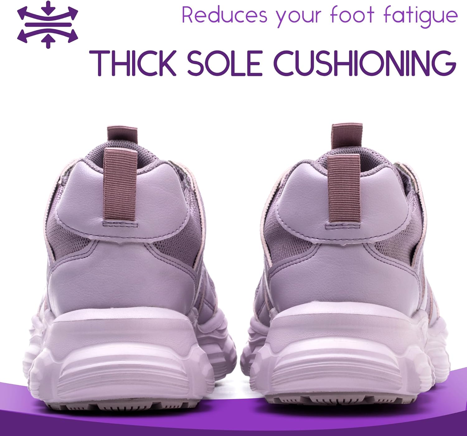 Steel Toe Shoes Women Safety Shoes Lightweight Comfortable Non Slip Thickened Sole Puncture Proof Steel Toe Sneakers Women Size 5.5-10 - Image 7