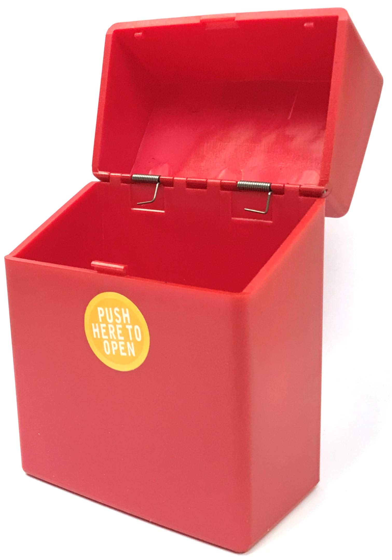 red cigarette case Amazon.com: HHB Eclipse Extra Wide Red Crushproof Plastic Cigarette Case,  2ct, Holds 32 King Size (Short) Cigarettes, 312932-2 : Health & Household