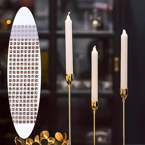 Miniatura 6 de 50 servilleteros de café, servilleteros de diamantes de imitación para grandes eventos, decoraciones de mesa, bodas, fiestas, bricolaje