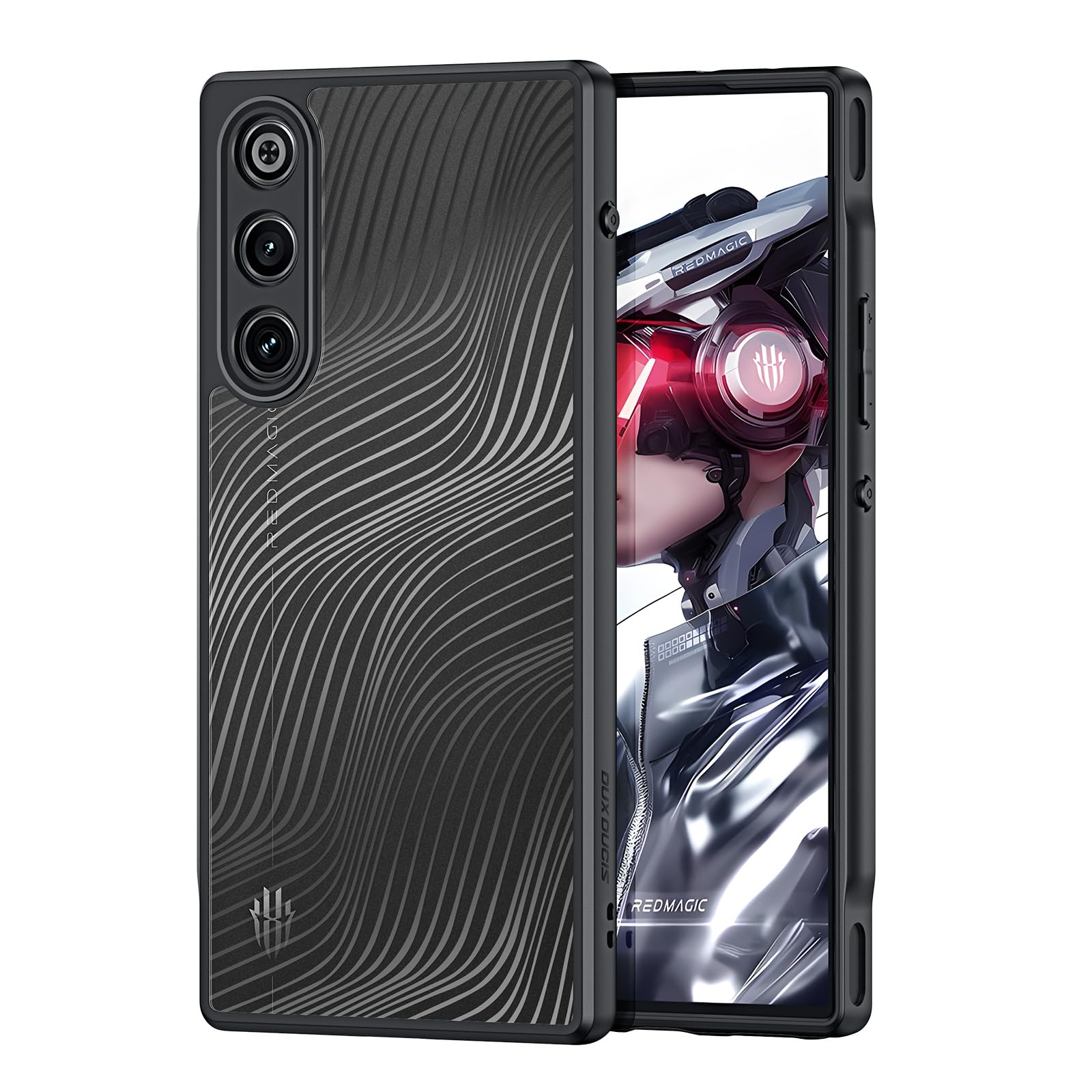 Schutzhülle Für ZTE Nubia Red Magic 10 Air – Ultradünne Hybrid-Hülle Mit TPU-Rahmen & Transparenter Acryl-Rückseite
