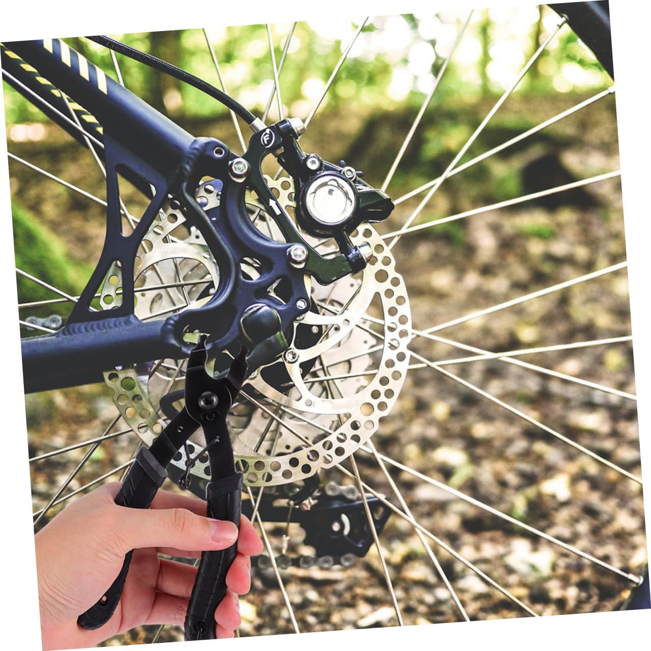 TOYANDONA Kit De Herramientas para Cortar Cadena De Bicicleta Alicates para Eslabones Herramienta Práctica Mango