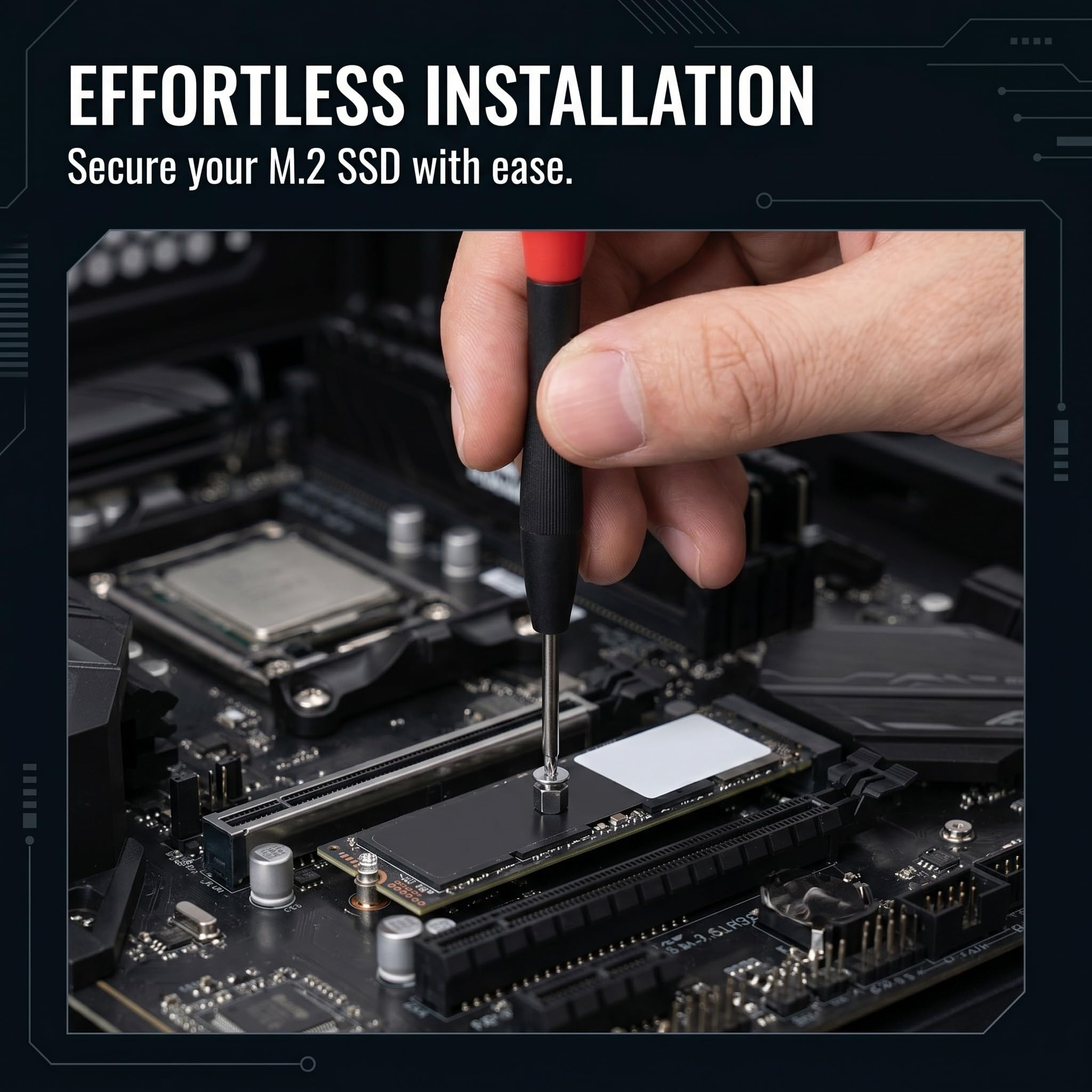 Viti per SSD M.2 per PC con Cacciavite da Montaggio
