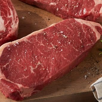 Delicious Kansas City Strip Steak, 6-count, 8 oz each - Unparalleled flavor aged up to 28 days. Restaurant-quality steaks with superior taste and tenderness from Kansas City Steak Company.
