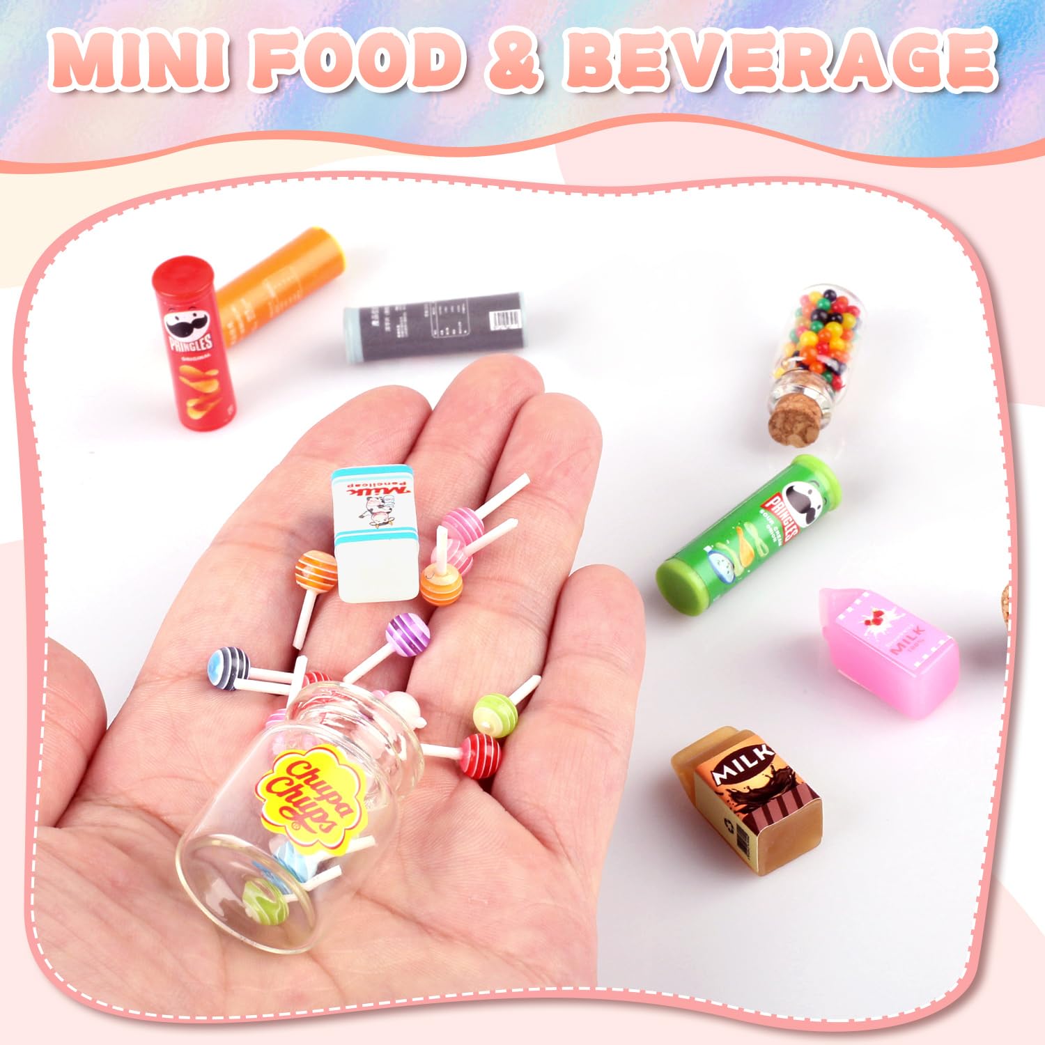 Set De 45 Accesorios Miniatura De Desayuno Para Duendes – Resina Realista Para Casa De Muñecas 1/12, Comida Y Bebida Para Minicocina