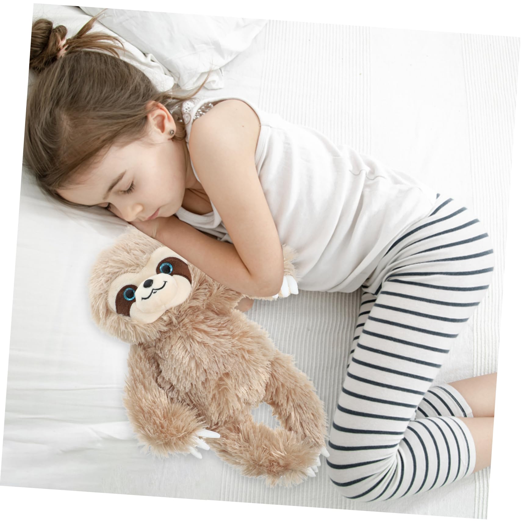 TOYANDONA 2piezas Juguete De Peluche De Árbol Lento Adorable y para Decoración Animal De Compañía para Abrigar y Jugar
