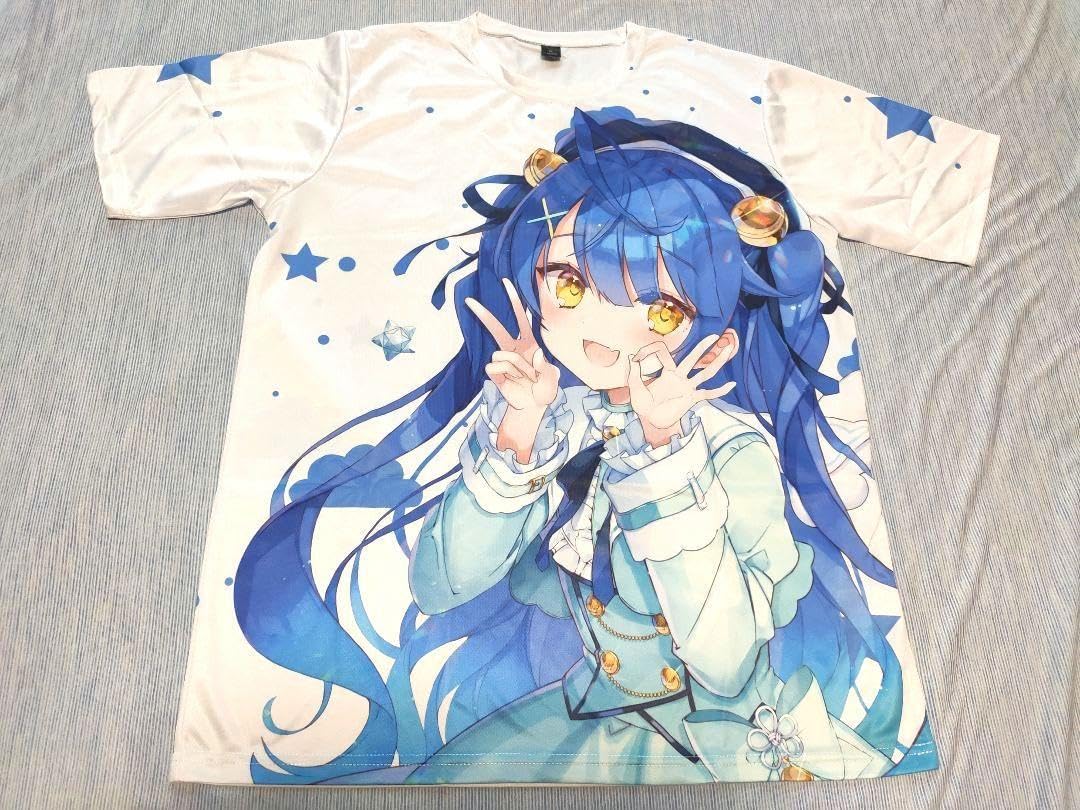 Amazon.co.jp: にじさん 天宮こころ フルグラフィックTシャツ XL