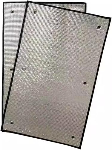 Película reflectante de aislamiento térmico para ventana, película aislante de papel de aluminio de 0.236 pulgadas de grosor, película de tinte de