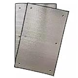 Heat Insulation Reflective Window Film,6mm Thickness Aluminum Foil Insulation Film,90% Blackout Window Tint Film,Day and Night Privacy Window Film,for Home,Office,Bathroom (51x79in)