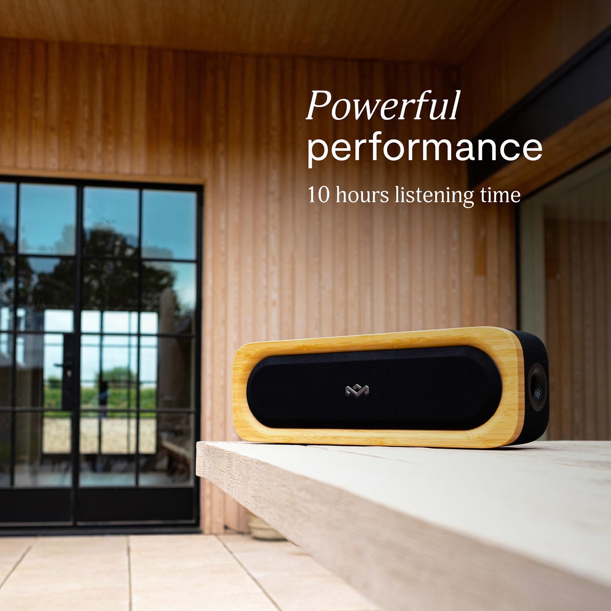 House of Marley Get Together 3 Enceinte Bluetooth Portable 30W - Noir