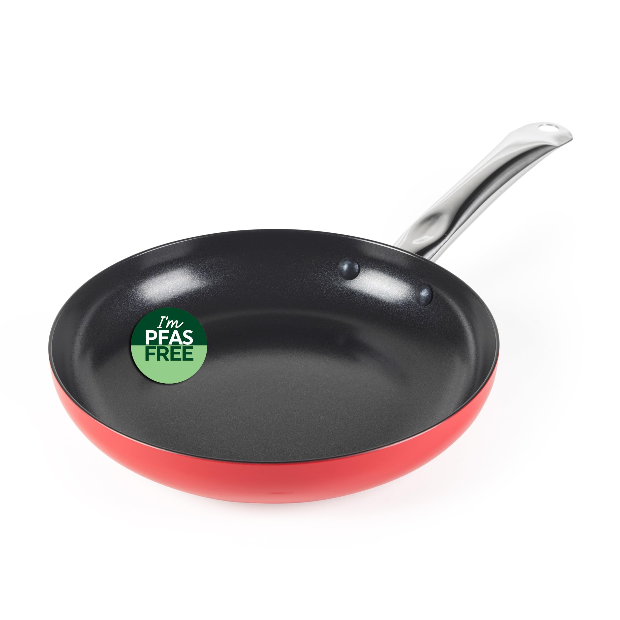 Russell Hobbs Riviera Frying Pan 24 Cm, PFAS-Free Ceramic Non-Stick