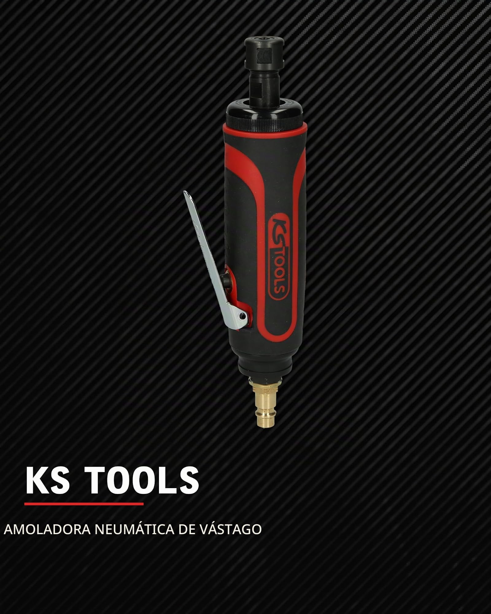 KS Tools 515.5410 Amoladora recta neumática