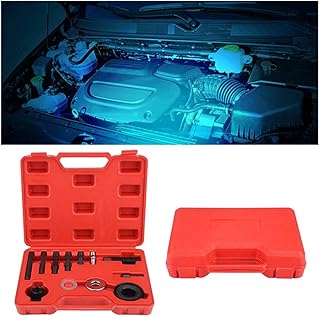 Pulley Remover Kit- Pulley Puller Installer Pulley Puller Remover Installer Set for G M Chryslers Fords Power Steering Alternators 12Pcs