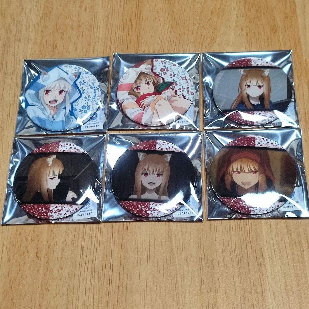 【レア】狼と香辛料　缶バッジ　ミューリ レア】狼と香辛料缶バッジミューリ