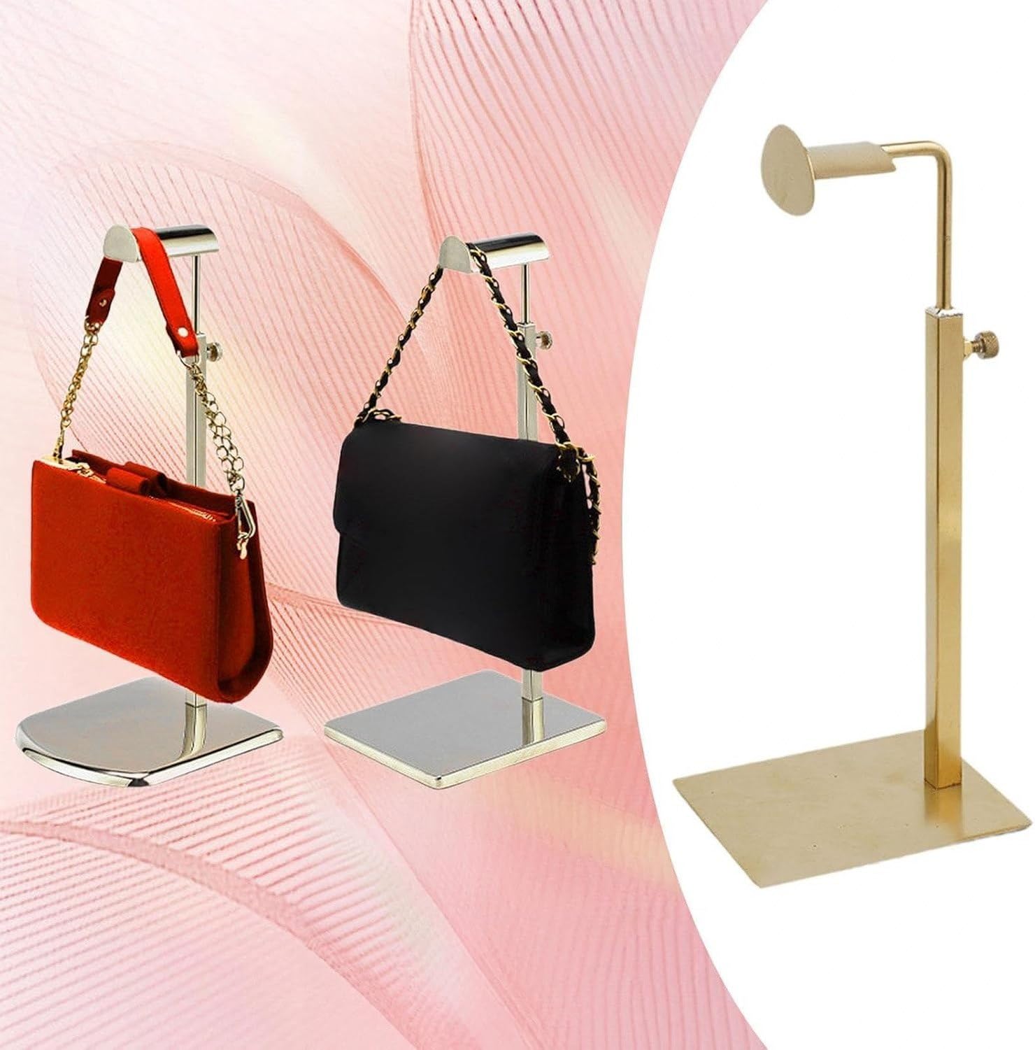 2x Tischregal Handtaschenständer Display für Laden Geschäft