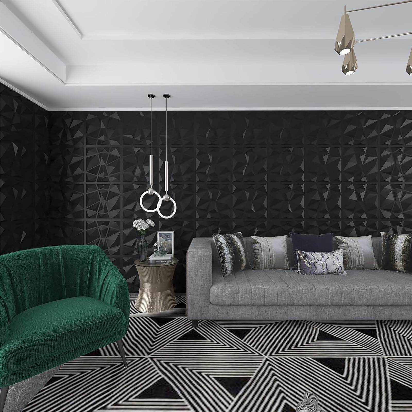 4 Sterren & Meer - 3D-wandpanelen / Behang