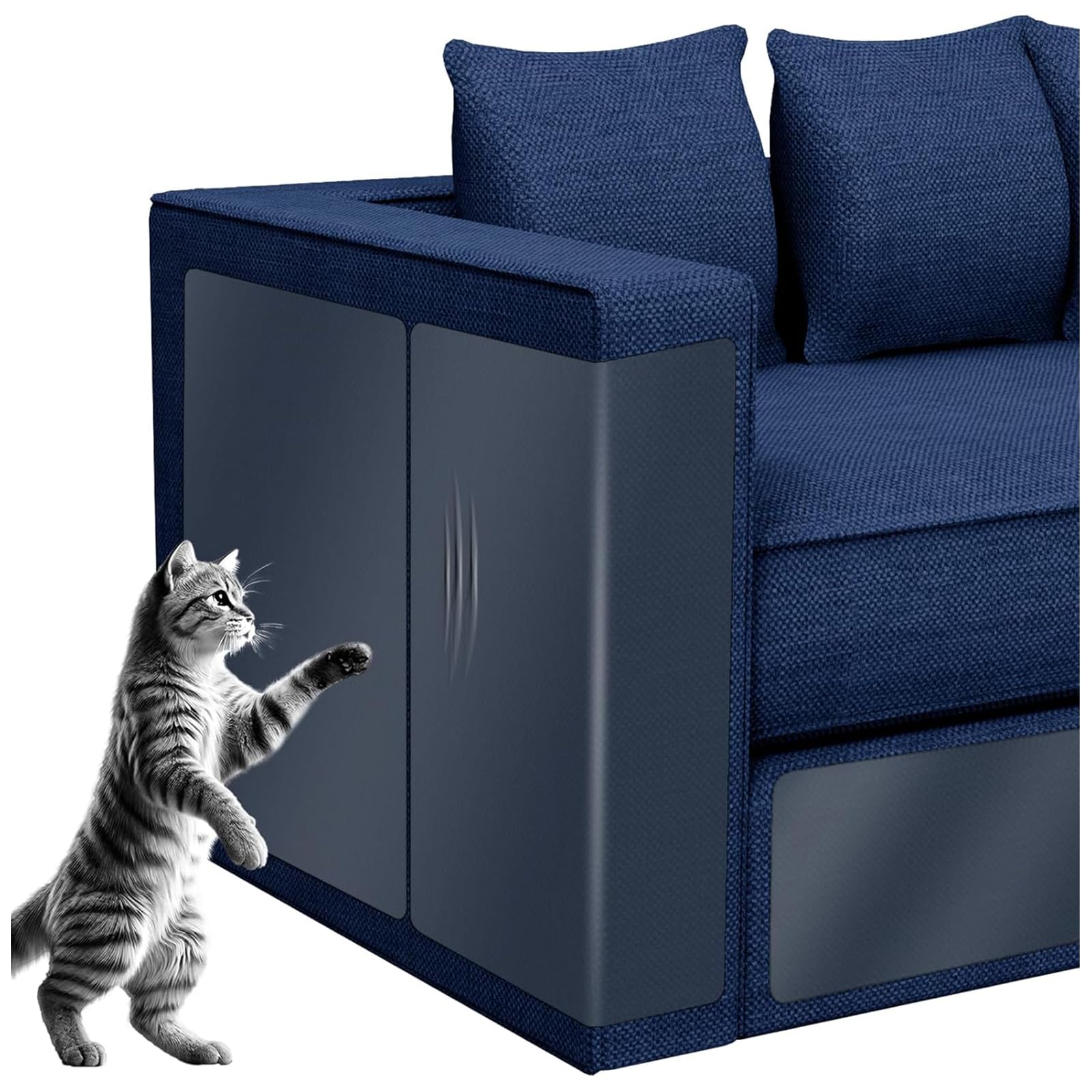 Protector de muebles contra arañazos de gatos, protector de esquina de sofá para gatos, disuasorio de arañazos de gatos para cinta de muebles, protectores de muebles contra arañazos de gatos,