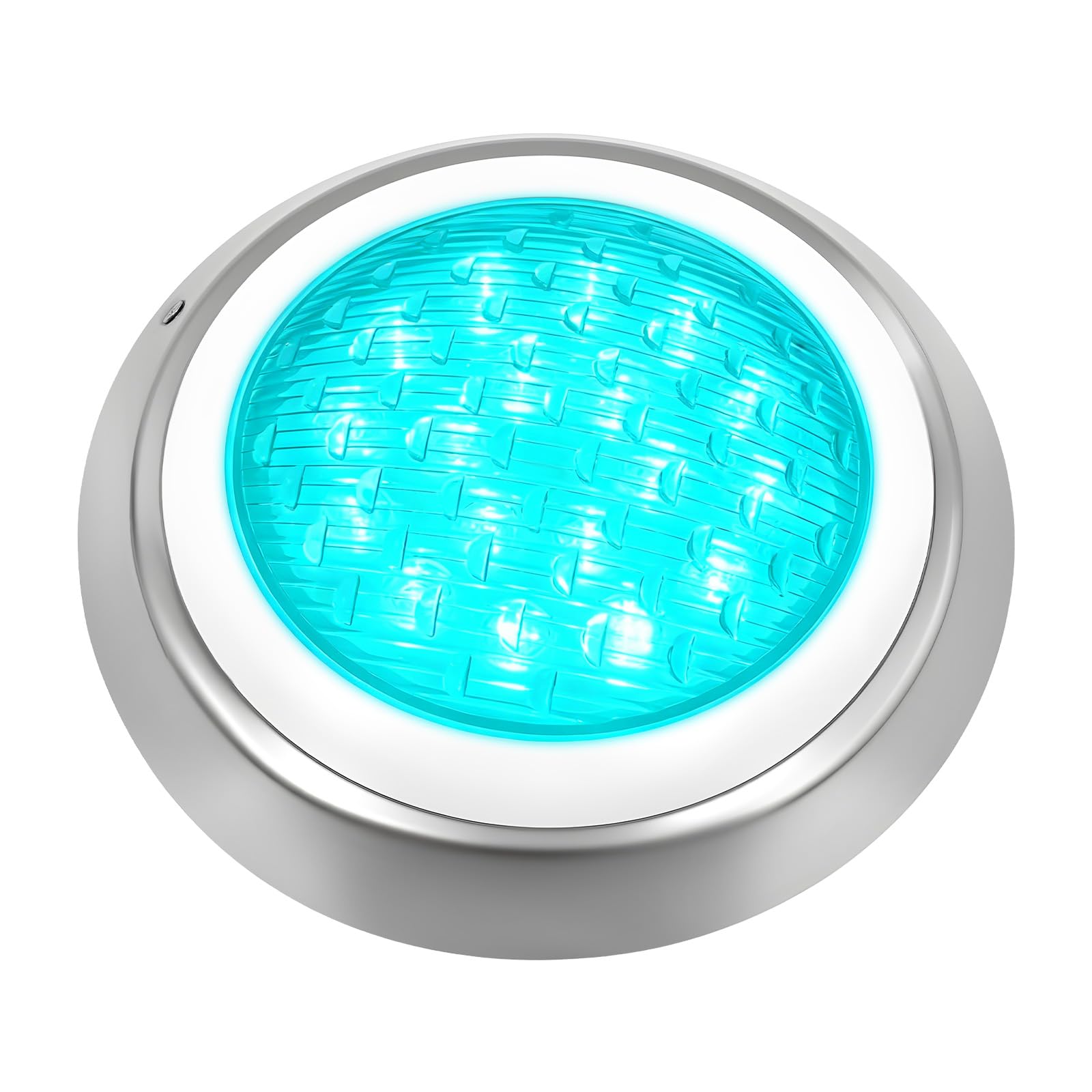 54W Edelstahl Poolbeleuchtung LED Poollampe Schwimmbad Poolleuchte Unterwasser Poolbeleuchtung Poollicht mit Fernbedienung fur Swimming Pool AC 12V IP68 4500Lm