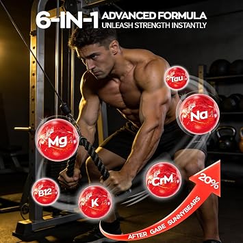Creatine Gummies, (160 Count) NSF Certified, 5g Creatine Monohydrate per Serving withTaurine & B12, Raspberry Flavor, for Men & Women