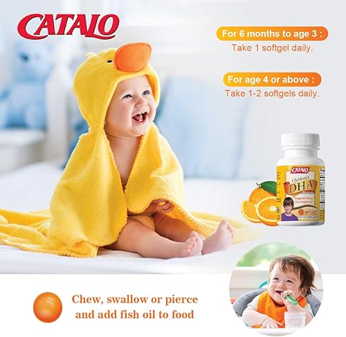 Miniatura 8 de Fórmula DHA para niños, naranja, 50 cápsulas blandas masticables