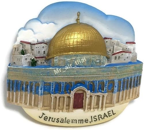 Miniatura 1 de WitnyStore Pequeña cúpula de la roca en la mezquita de Al-Aqsa Ciudad Vieja de Jerusalén, Israel Asia Occidental Atracciones turísticas Resina