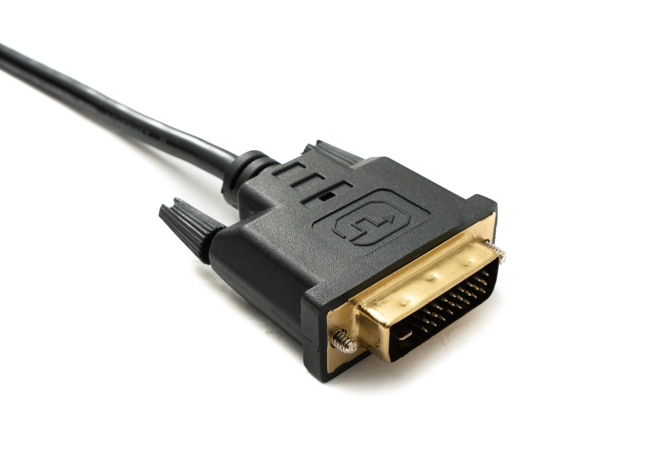 System-S Kabel DVI D 5 m 24 + 1 wtyczka do HDMI 1.4 standardowa wtyczka pozłacana 2K 30 Hz Full HD 144 Hz