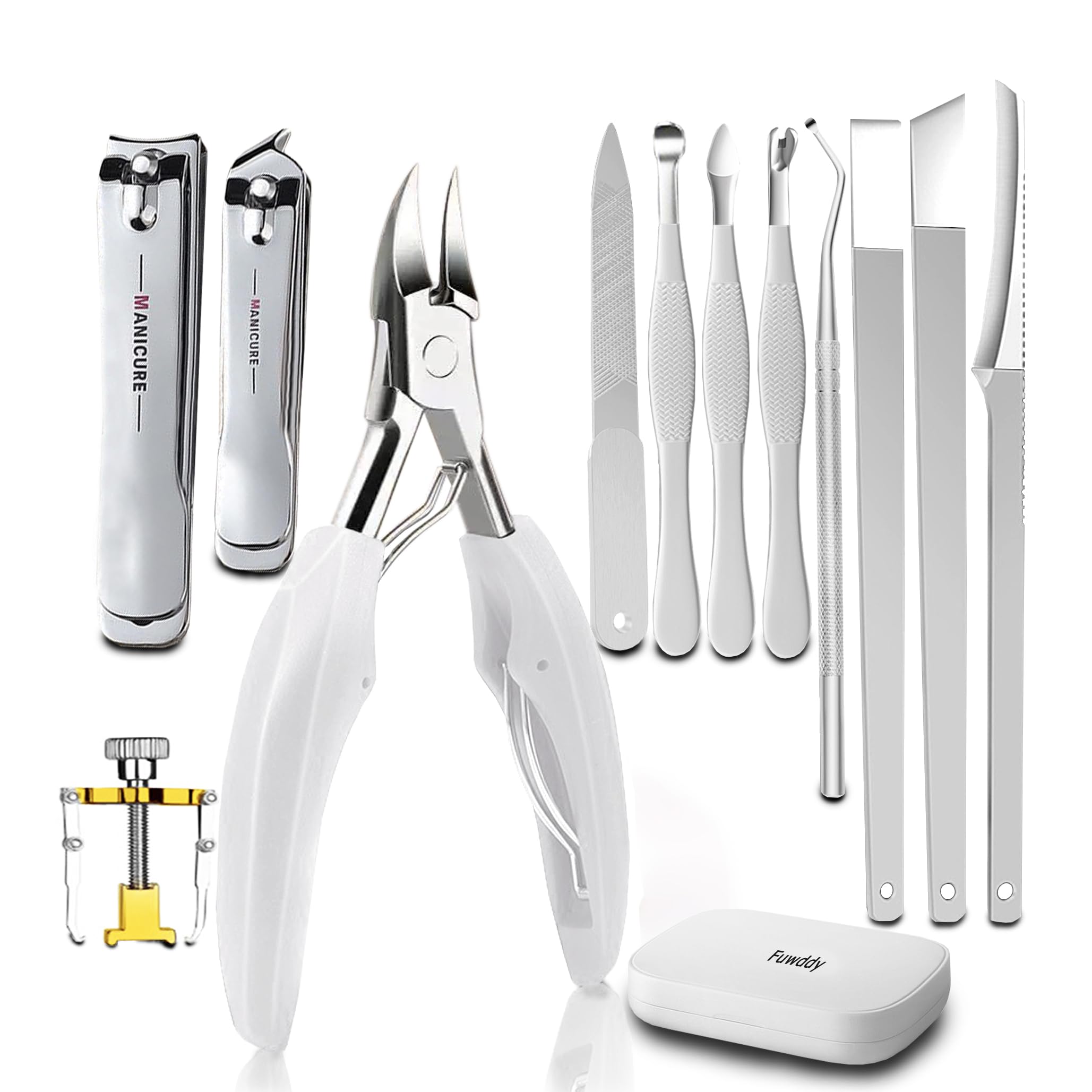 Ingrown Toenail Clipper Nail Cutter Pedicure Knife For Thick Nails Toenail Correction Treatment Callus Knife Nail File