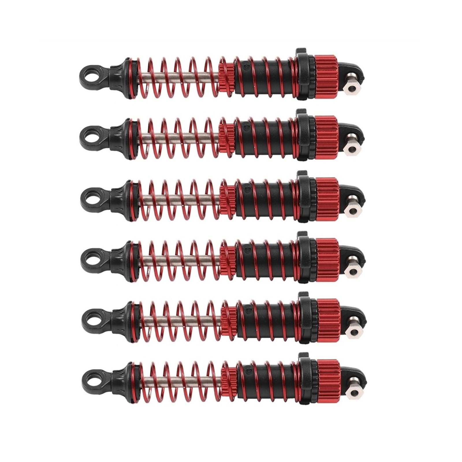 RC Shocks Damper Compatible with LAEGENDARY for Legend 1/10 RC Car Spare Parts Accessories 6Pcs Front and Rear Shock Absorber Upgrade Dampers