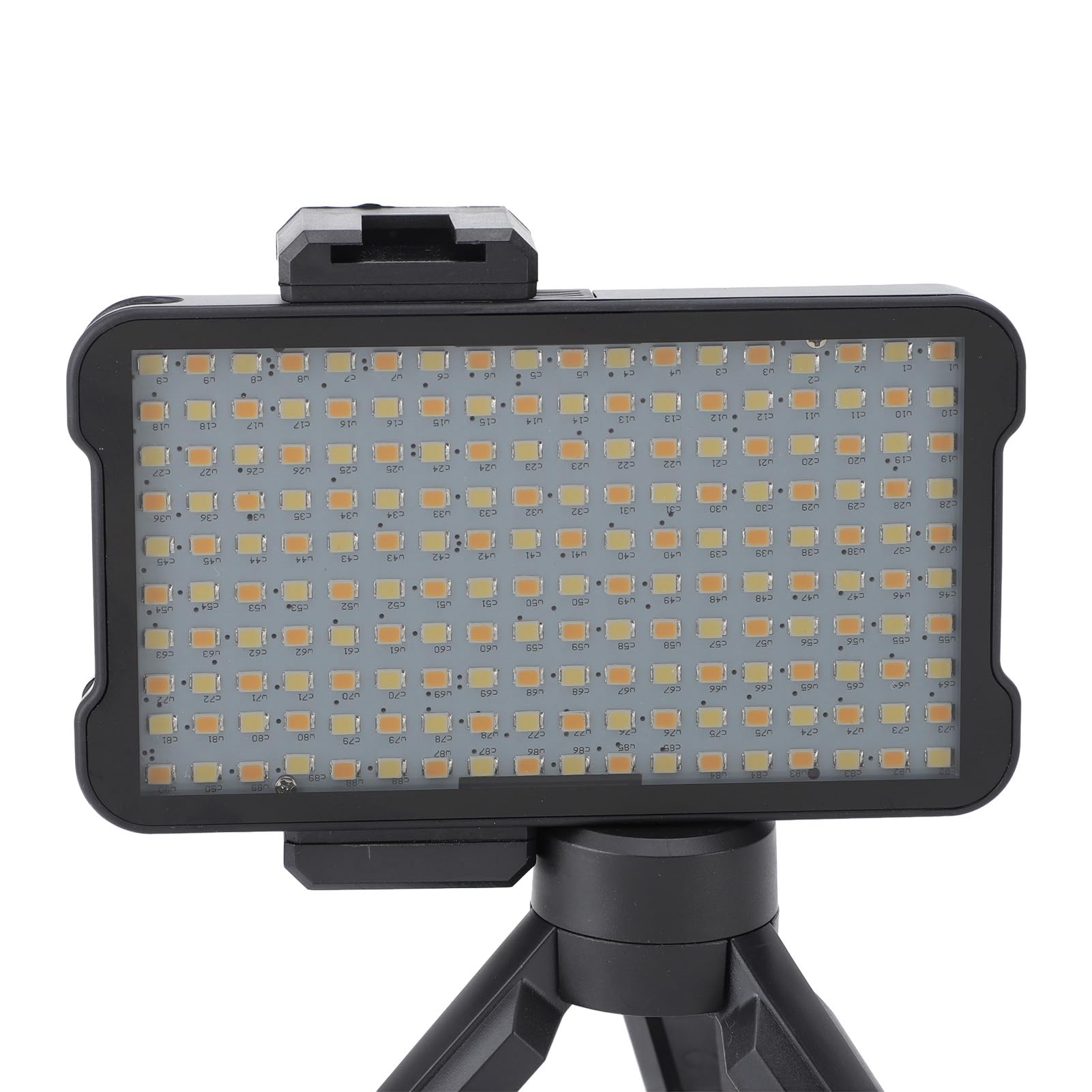 Syrisora Luce di Riempimento a LED Regolabile Luce Portatile per Selfie Anello Luminoso Wireless Ricaricabile Filtro per Obiettivo CPL 52 Mm con Treppiede, Ideale per la Fotografia,