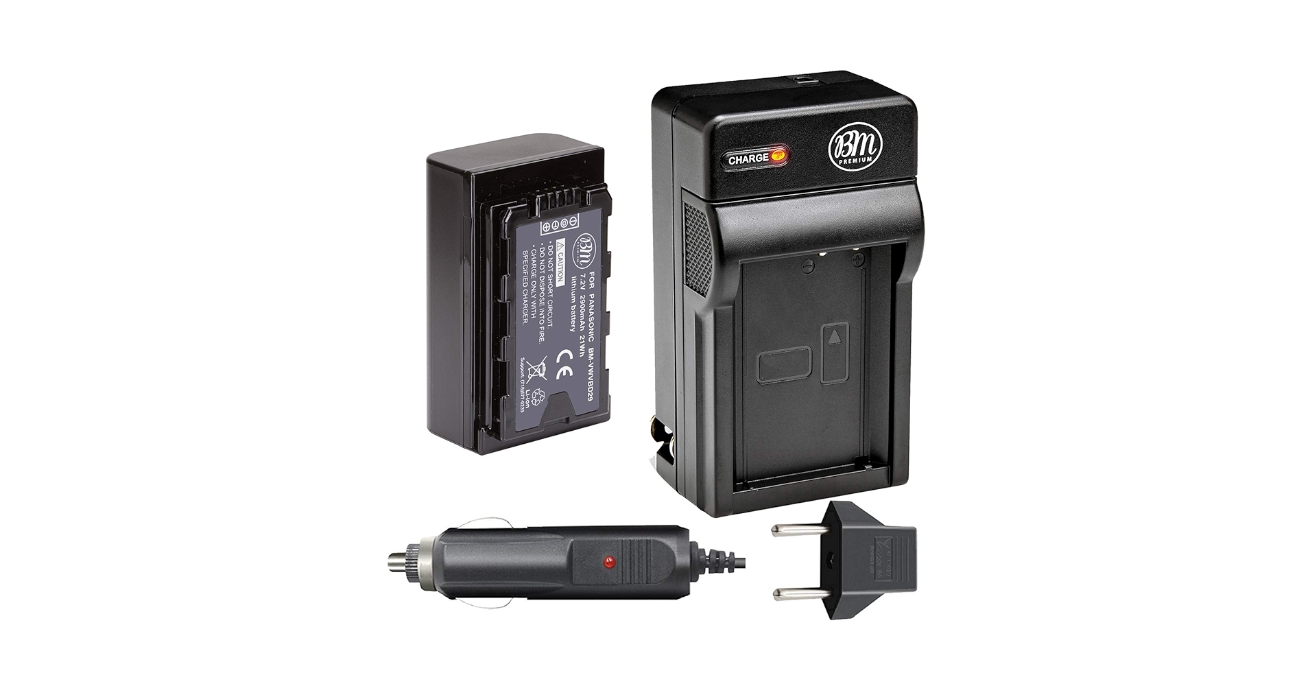Amazon.com : BM Premium VW-VBD29 Battery and Charger for