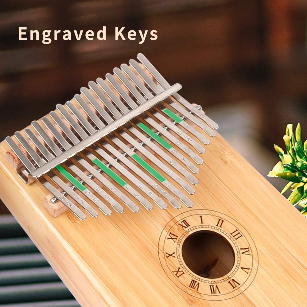 ایگرد قیمت و خرید Smiger Electric Kalimba 17 key Thumb Piano Solid Bamaboo Gloss Hand Pianos