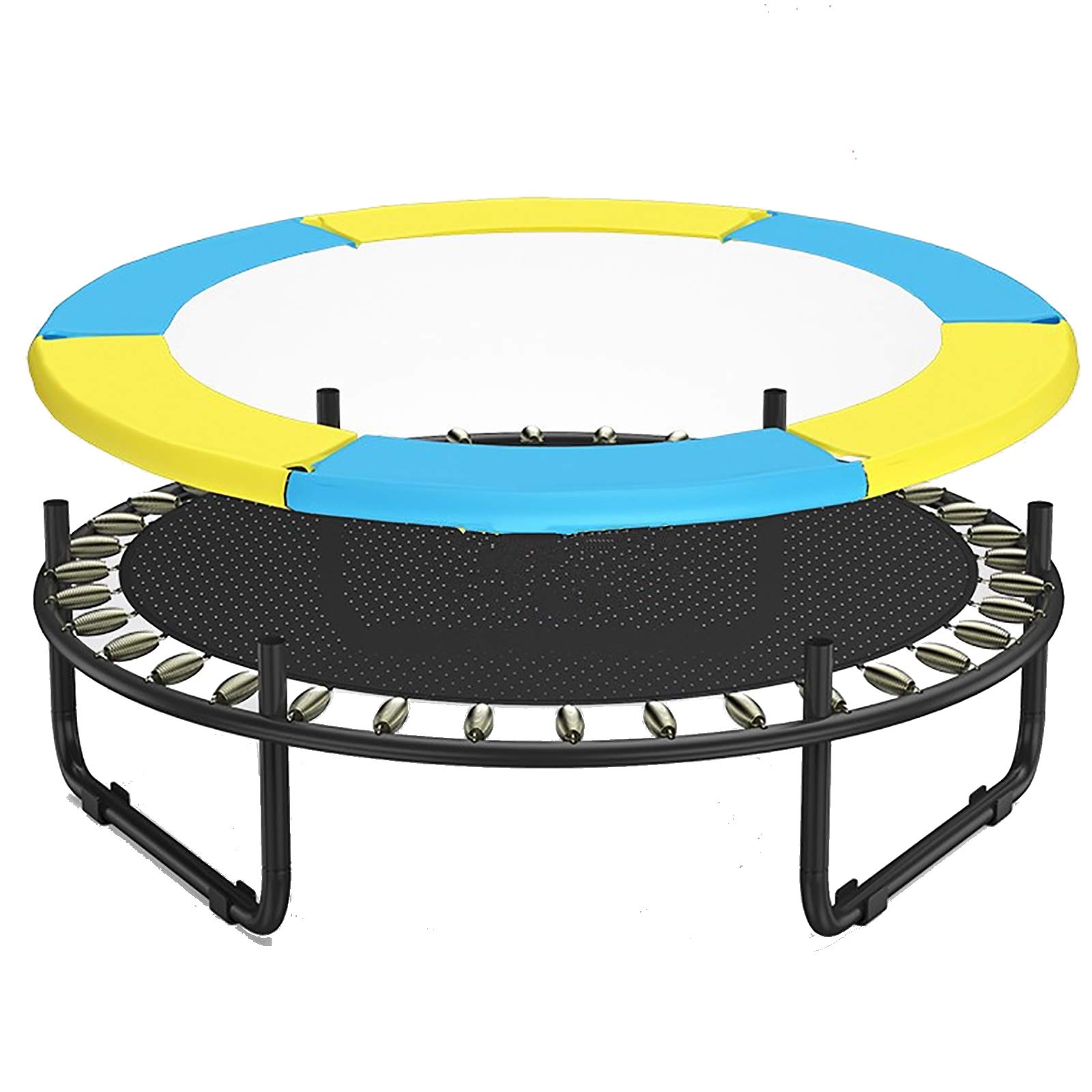 Walexo Copertura Bordo Per Trampolino Ø100 Cm – Imbottitura Di Ricambio Larga 17 Cm, PVC Resistente UV, Con Elastico – Blu - 2