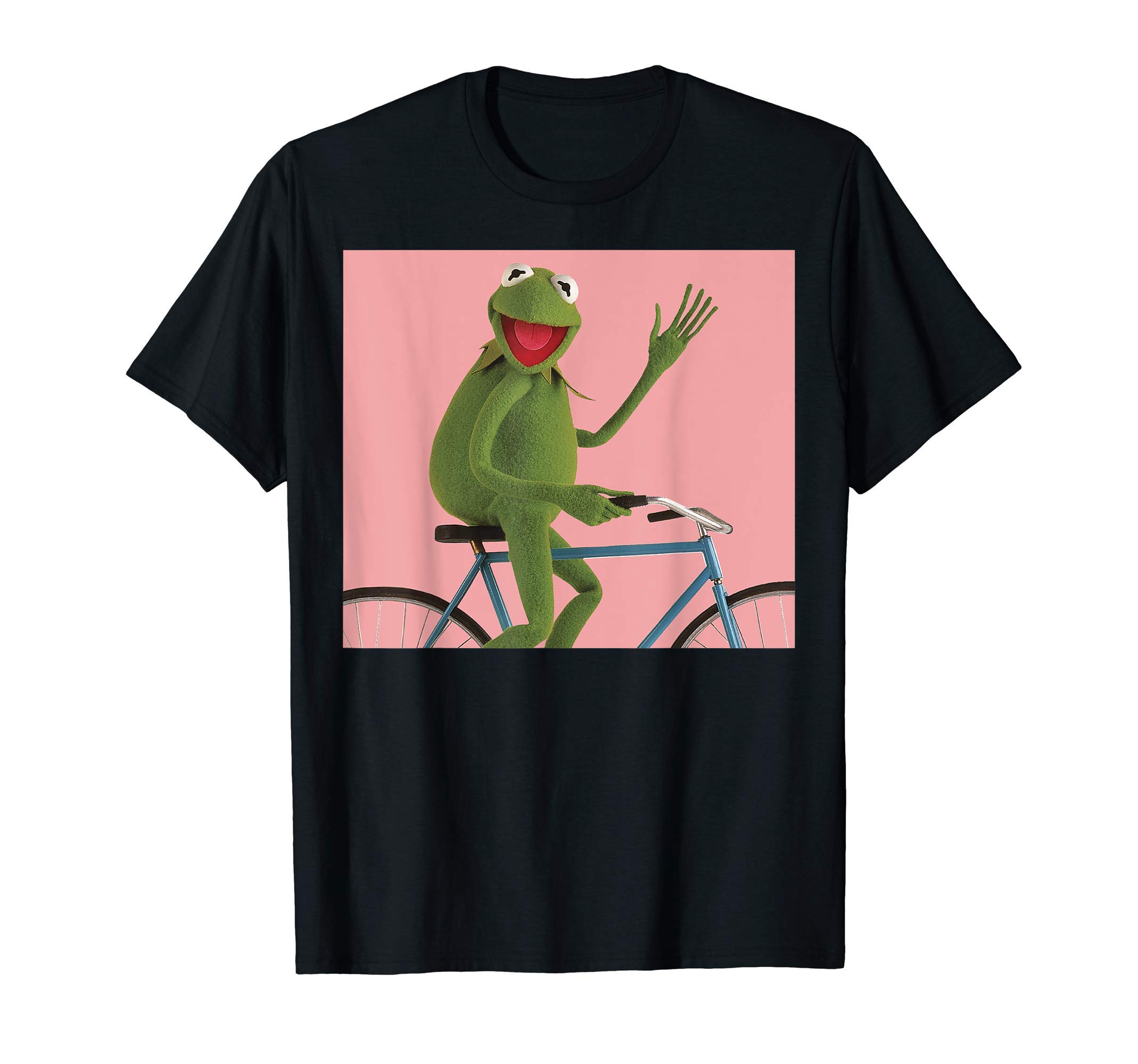Disney The Muppets Kermit The Frog Bike Ride T-ShirtOEKO-TEX STANDARD 100