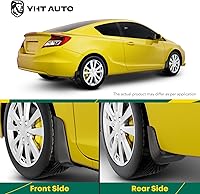 Vista 2 de YHTAUTO Guardabarros de repuesto para Chevrolet Trailblazer 2002-2009 Sport Utility, guardabarros accesorios para coches protector de rueda con kit