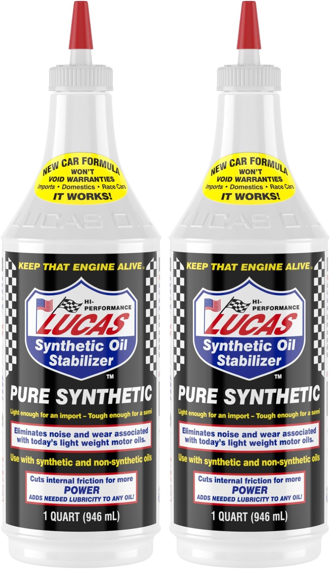 Amazon.com: Lucas Oil 10130 Pure Synthetic Oil Stabilizer - 1