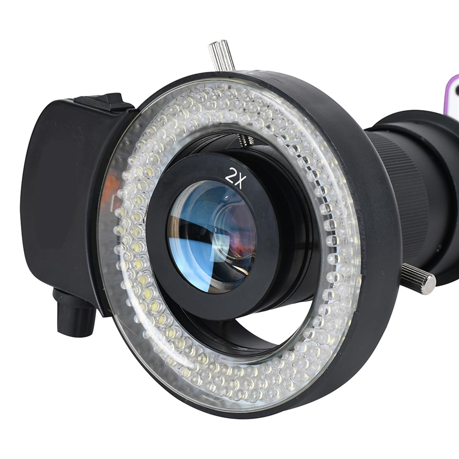 Microscopio Digitale Elettronico Industriale da 51 MP 2K 1080P con Obiettivo C-Mount 180X, Luce LED, Hdmi E USB per Riparazione E Saldatura di Telefoni.,Full Kit
