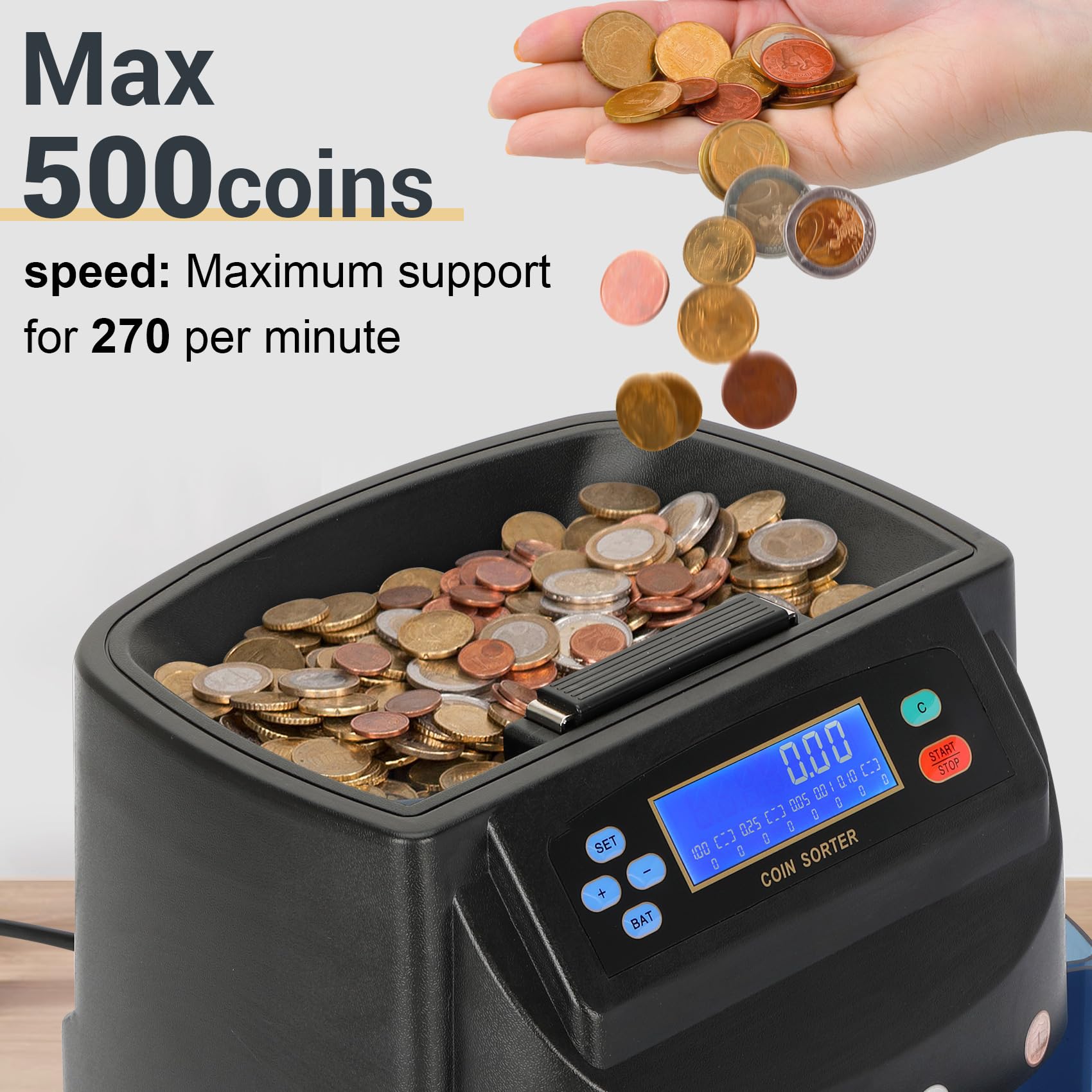 コインソーター 自動仕分け機 Amazon.co.jp: コイン計数・仕分け機 コインカウンター コイン