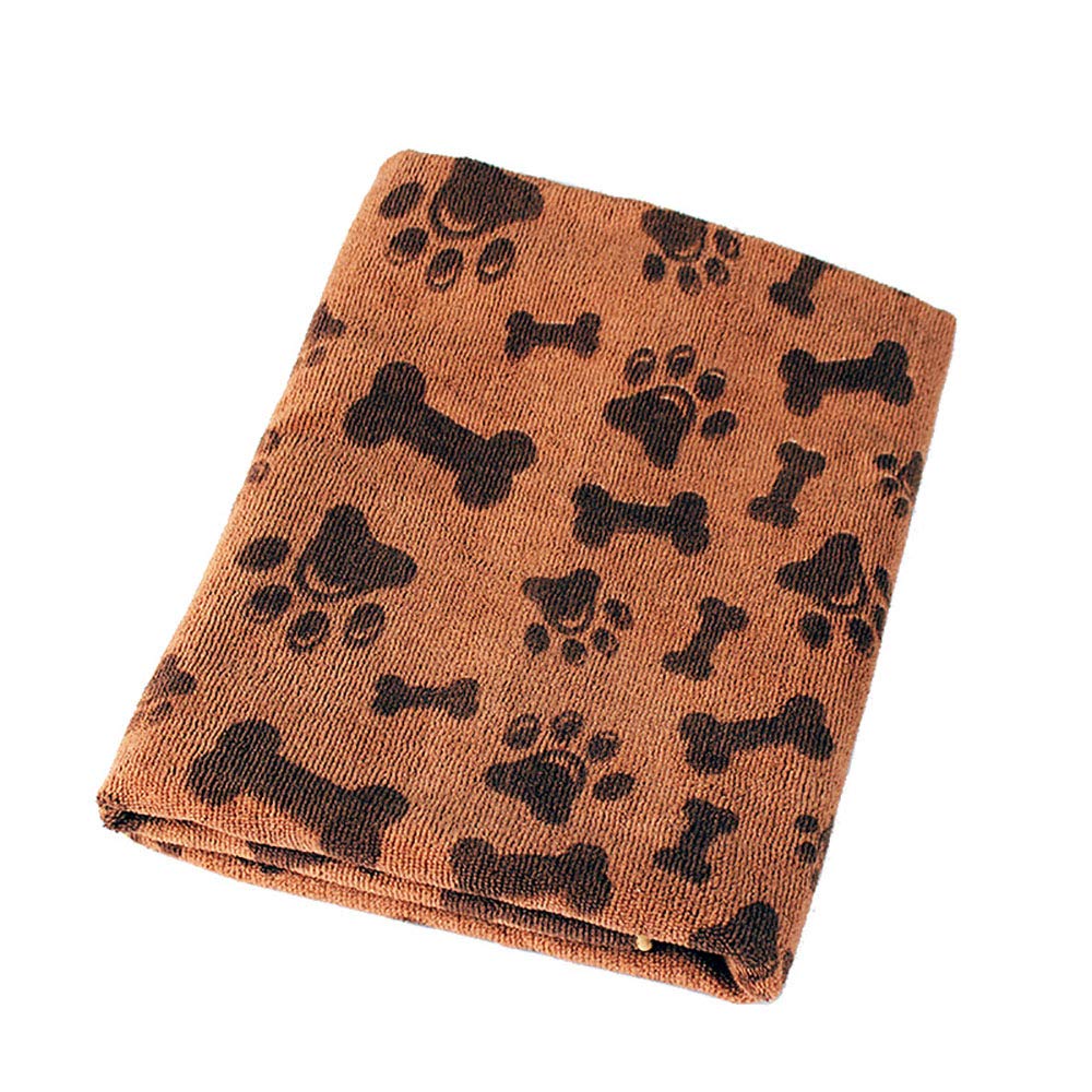 Serviette pour Chien, Absorbant pour Animaux de Compagnie Serviette de Bain à Séchage Rapide pour Petits, Moyens, Grands Chiens et Chats